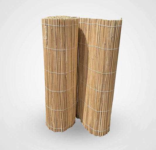 Garden Bamboo Reed Privacy Fence, durable outdoor privacy, balcony privacy fence, boundry privacy fence - PlantmartUAE.com