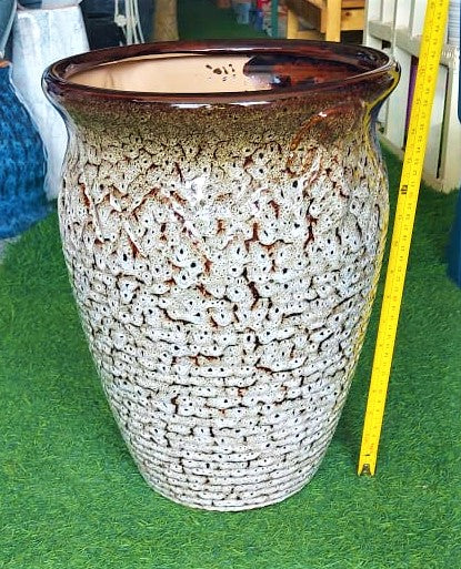 Caramel/dark brown Ceramic (41hx30d) - PlantmartUAE.com