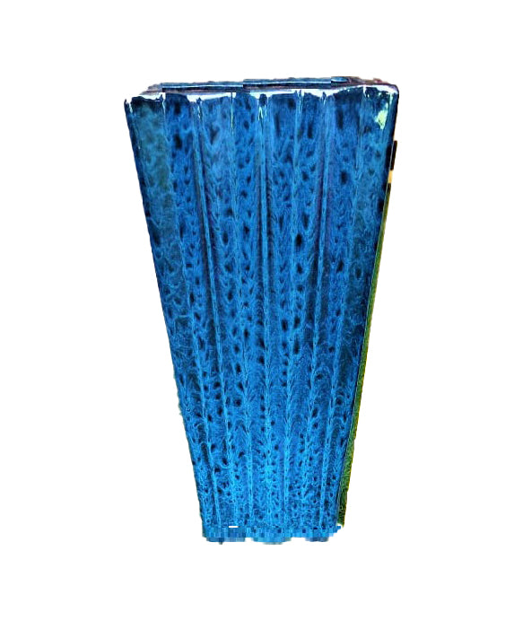 Elegant BLUE CERAMIC pot (54hx26d) - PlantmartUAE.com